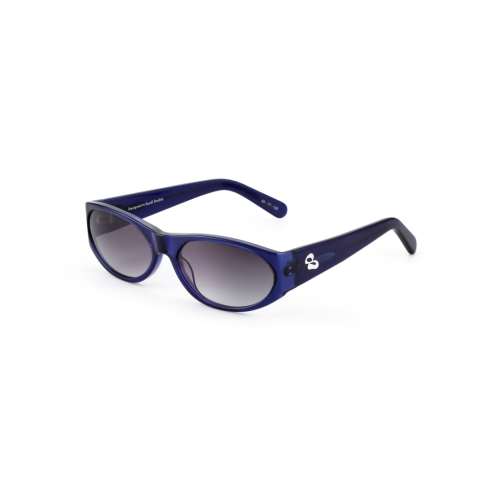 04 - Transparent Blue sunglasses